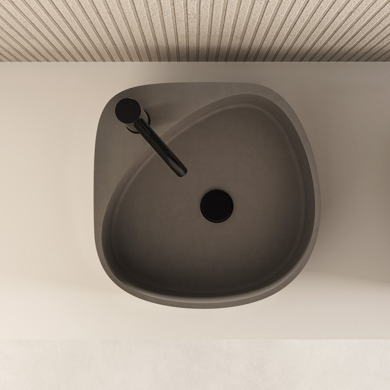 Moab80’s wall-mounted ceramic washbasin Experience the ELLE line’s blend of industrial precision and artisanal aesthetics with Moab80’s wall-mounted ceramic washbasin