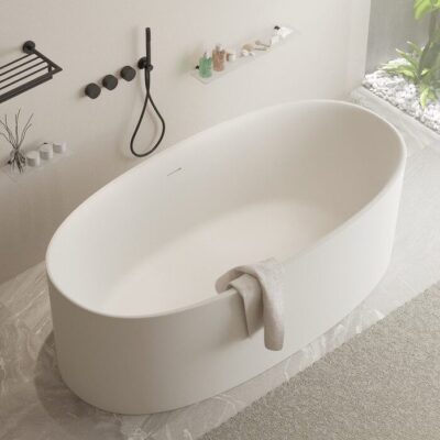 Elongated Freestanding Bathtub - Premium Bathrooms