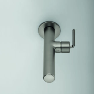 Premium wall-mounted water mixer for freestanding washbasins, crafted by ALPI, a leading Made in Italy innovator