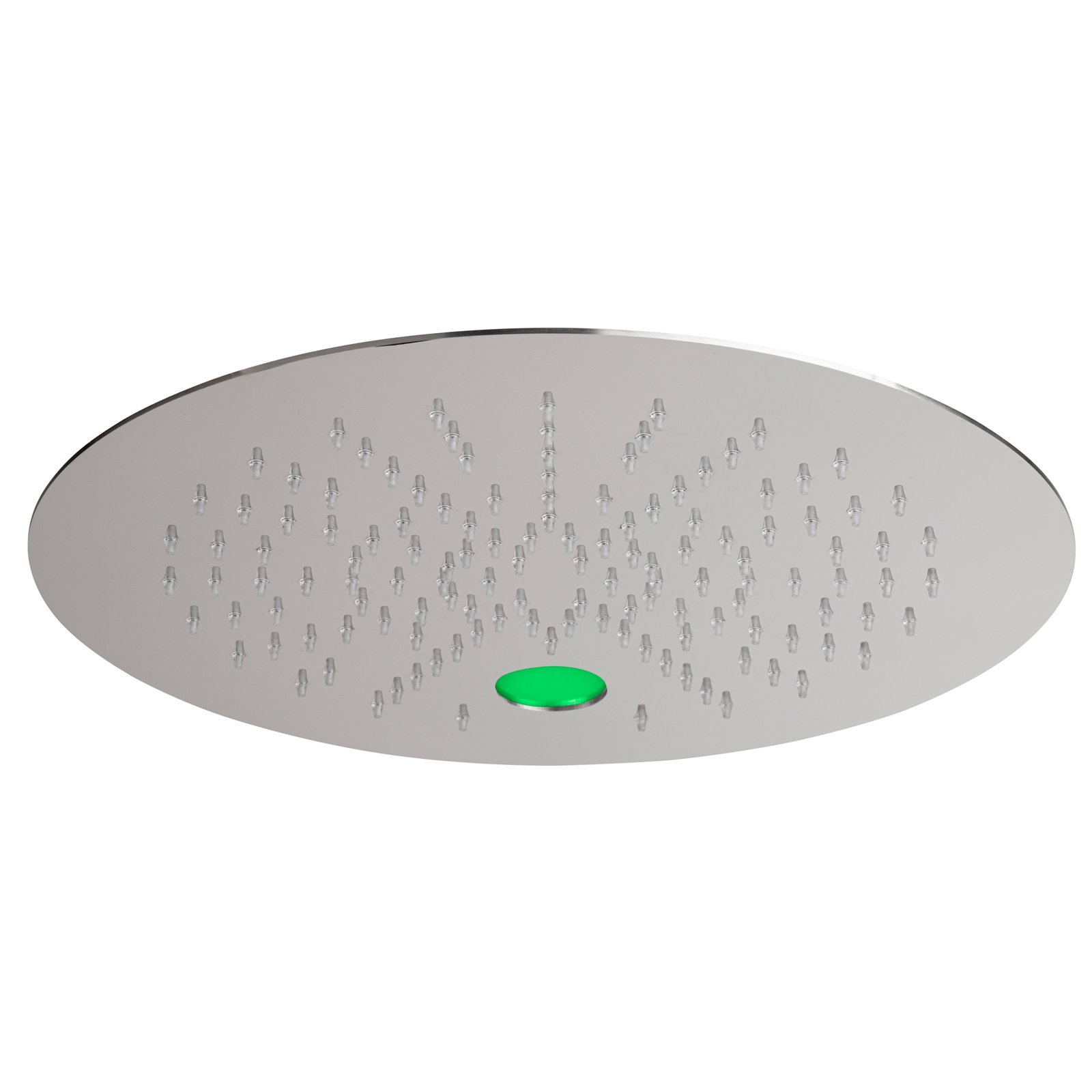 European-crafted chromotherapy LED shower head European-crafted chromotherapy LED shower head available in finishes like brushed copper, champagne, and pink gold