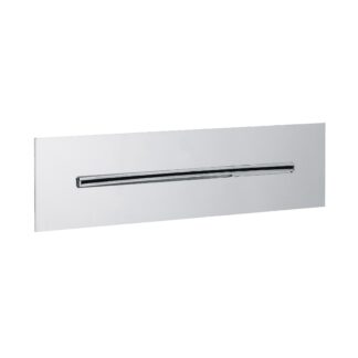 Sleek rectangular built-in waterfall blade, 11 x 2 inches, crafted from durable 304 stainless steel