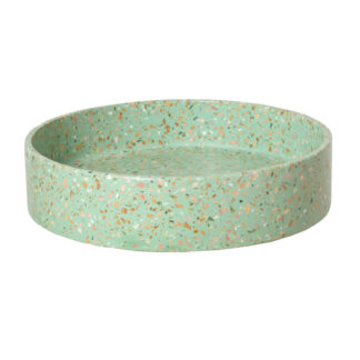 Sleek SMART Green Terrazzo Freestanding Washbasin
