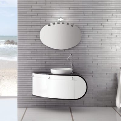 CURVED DESIGN WALL-HUNG VANITY